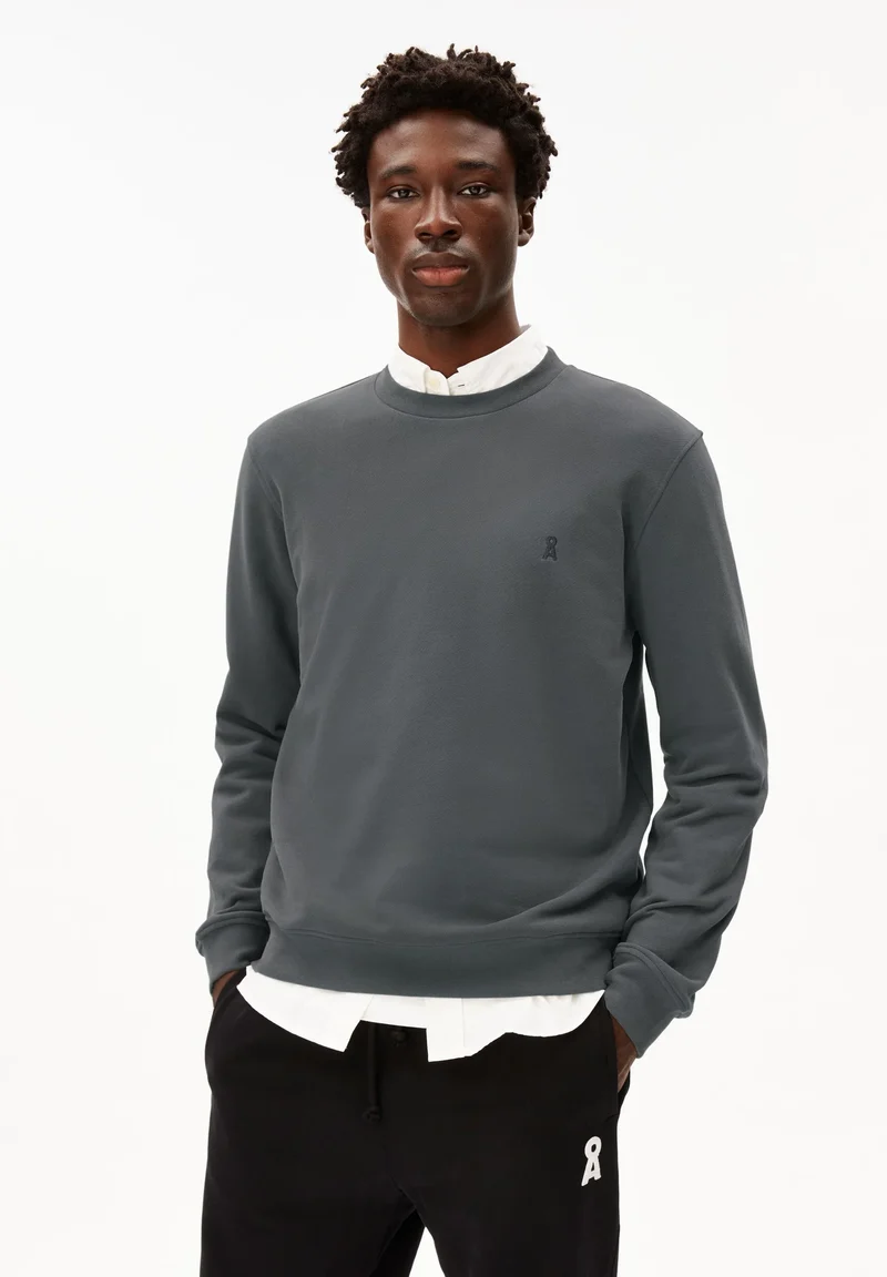 ARMEDANGELS Baaro Fleece Sweatshirt space steel