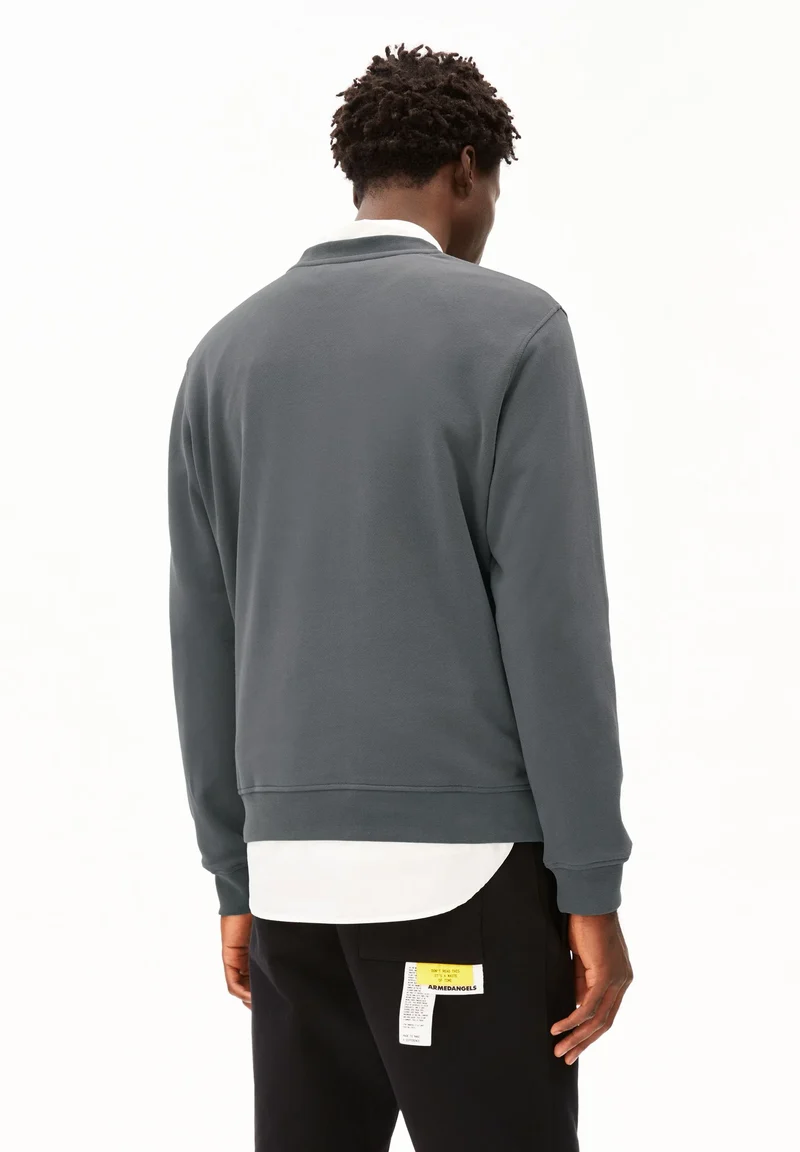 ARMEDANGELS Baaro Fleece Sweatshirt space steel