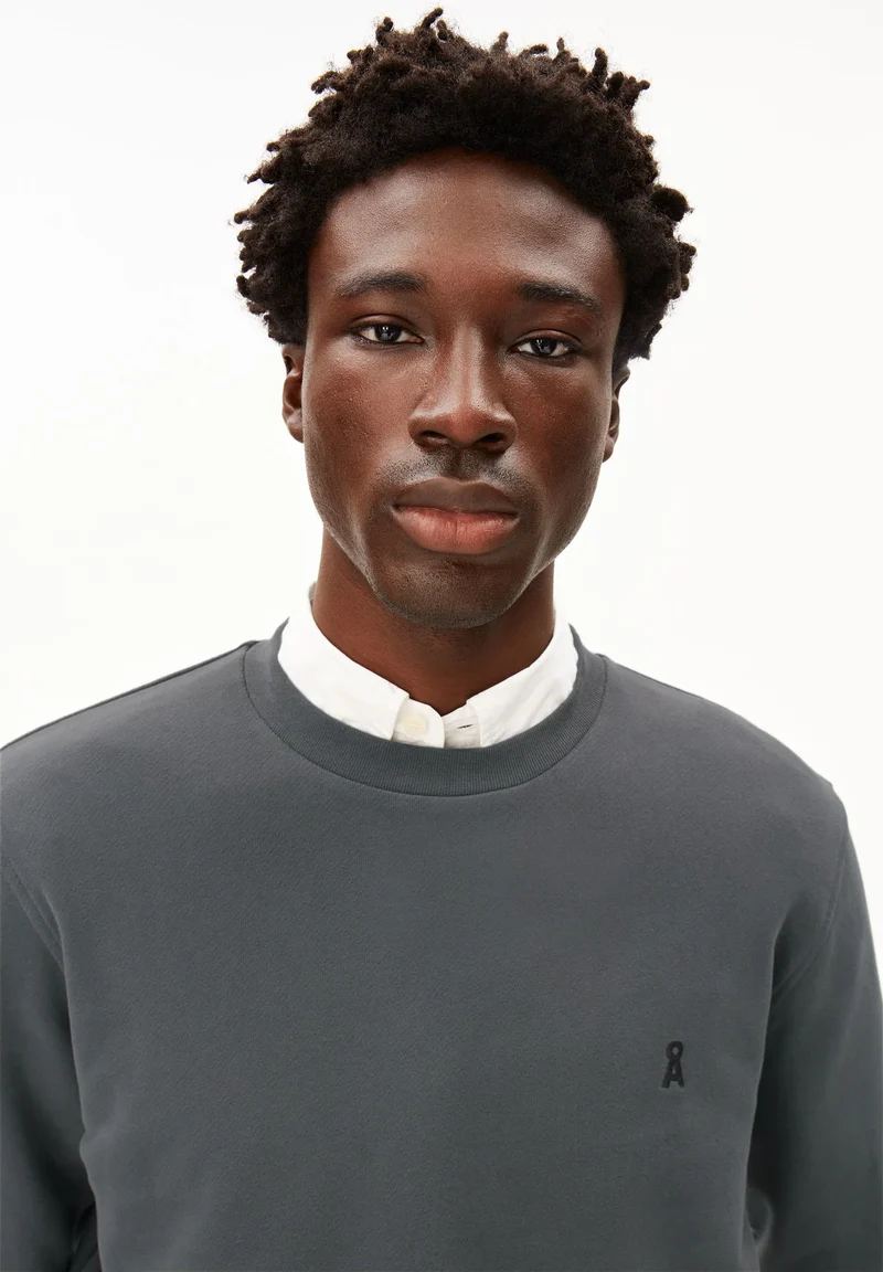 ARMEDANGELS Baaro Fleece Sweatshirt space steel
