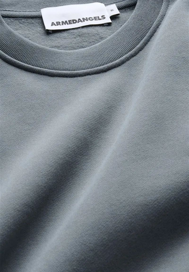 ARMEDANGELS Baaro Fleece Sweatshirt space steel