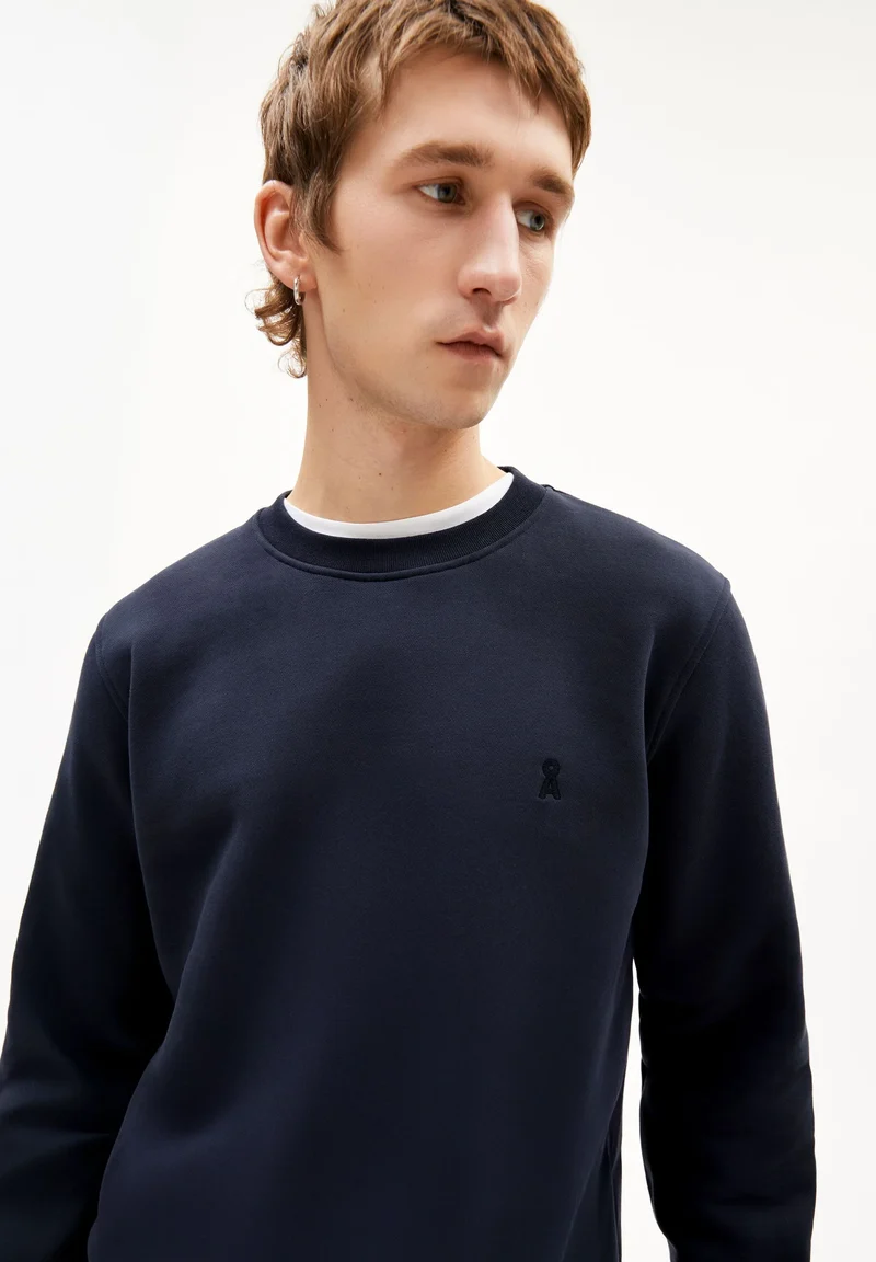 ARMEDANGELS Baaro Fleece Sweatshirt night sky
