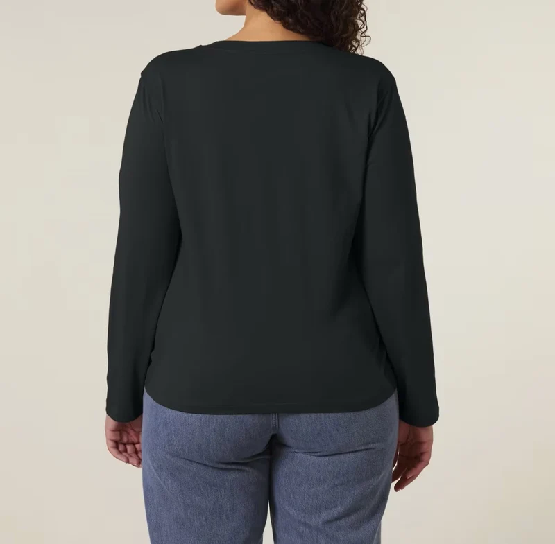 FAIRFITTERS Basic Long Sleeve Women black