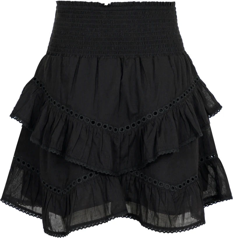 Neo Noir - Ricki S Voile Skirt - Black