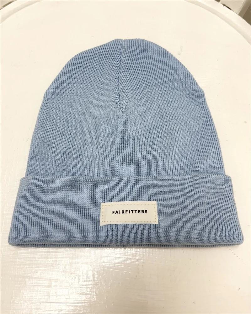 FAIRFITTERS Basic Mütze Beanie blue soul