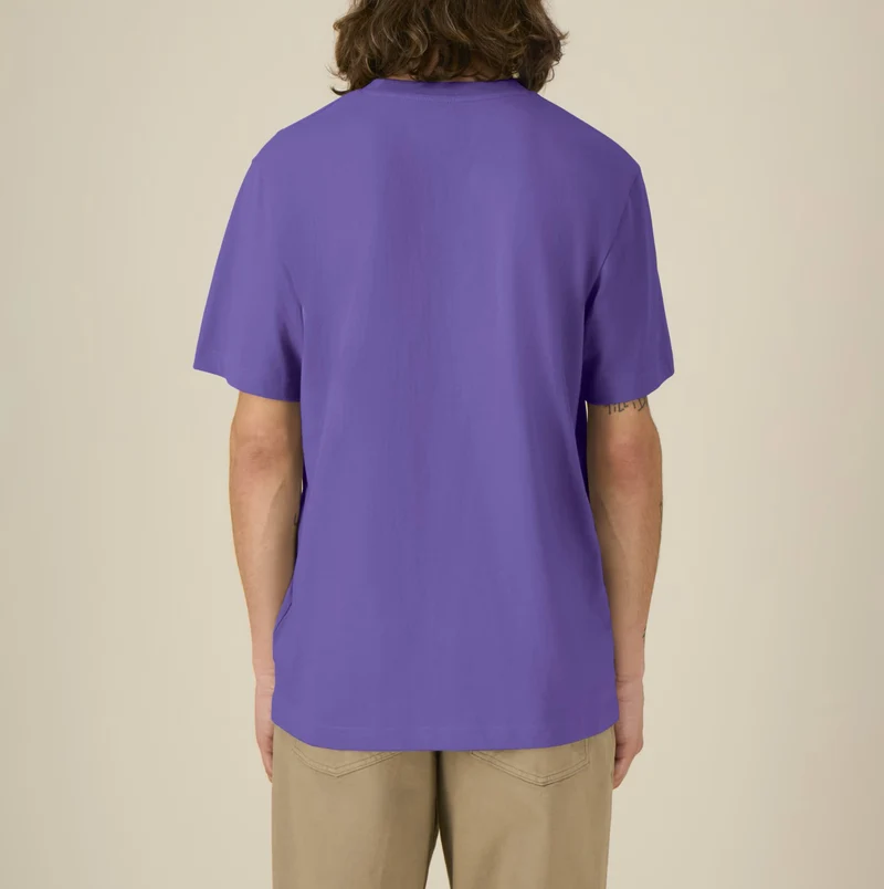 FAIRFITTERS Basic T-Shirt Relaxed Fit Unisex purple love
