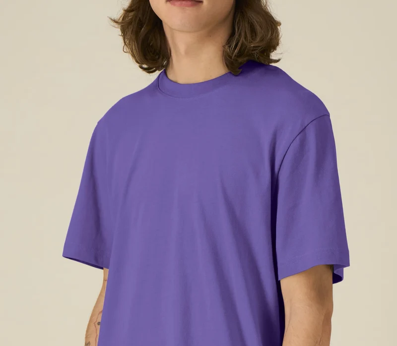 FAIRFITTERS Basic T-Shirt Relaxed Fit Unisex purple love