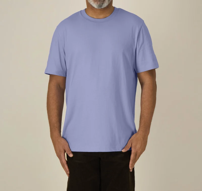 FAIRFITTERS Basic T-Shirt Relaxed Fit Unisex violet