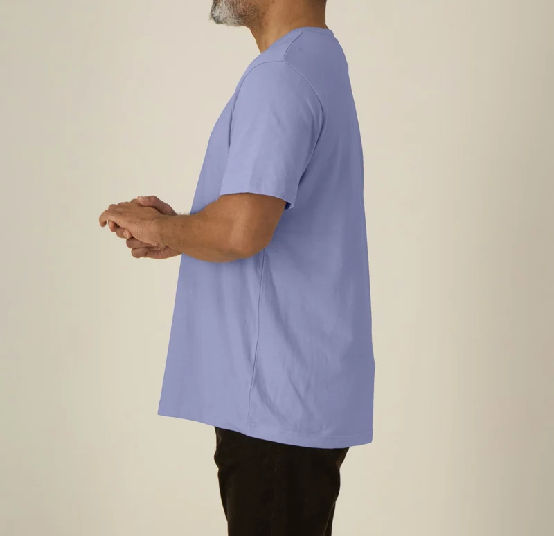 FAIRFITTERS Basic T-Shirt Relaxed Fit Unisex violet