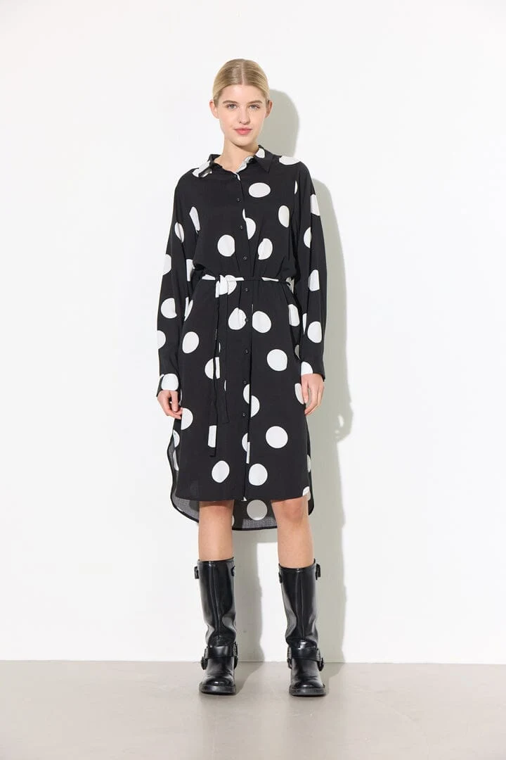 Hunkøn - Vicky Shirtdress 25983 - Big Dots