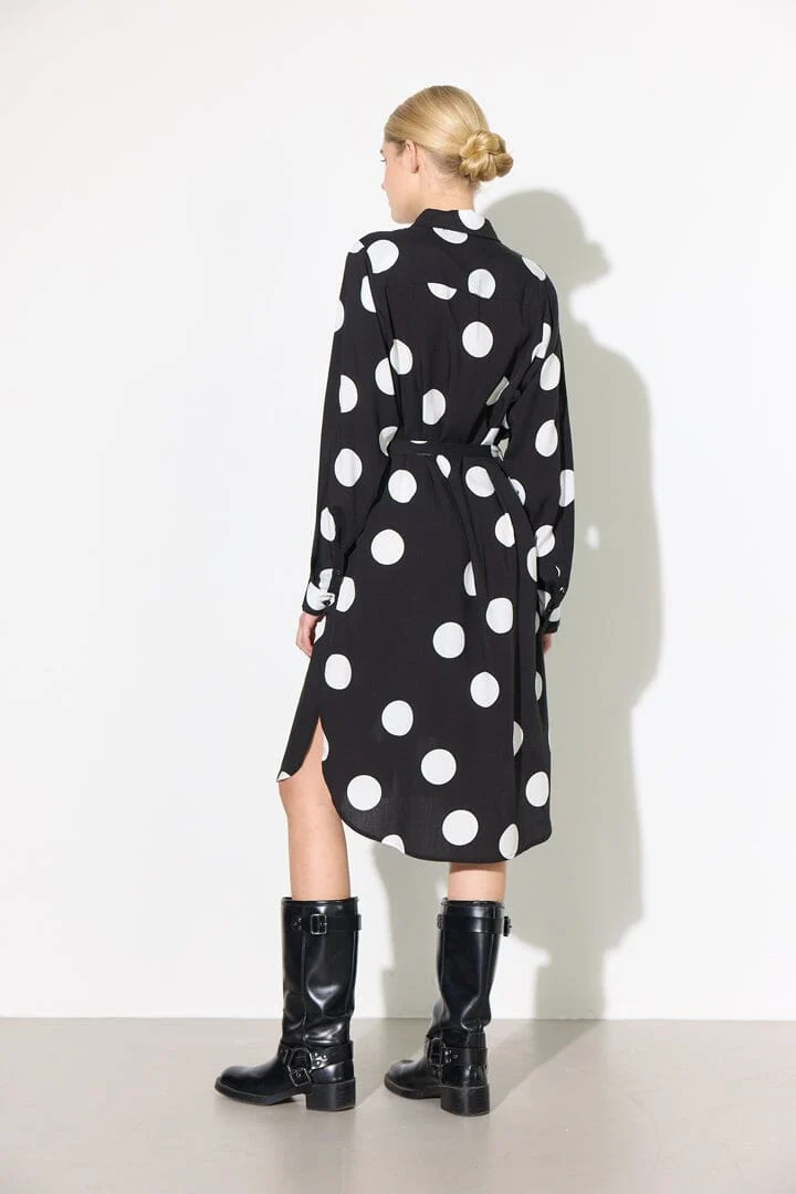Hunkøn - Vicky Shirtdress 25983 - Big Dots