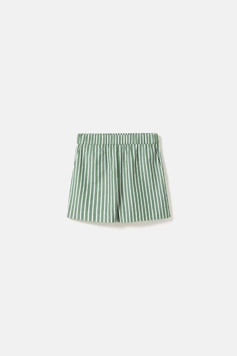Noella - N-Layne Shorts 15640002 - 1452 - Drayton Green Stripe