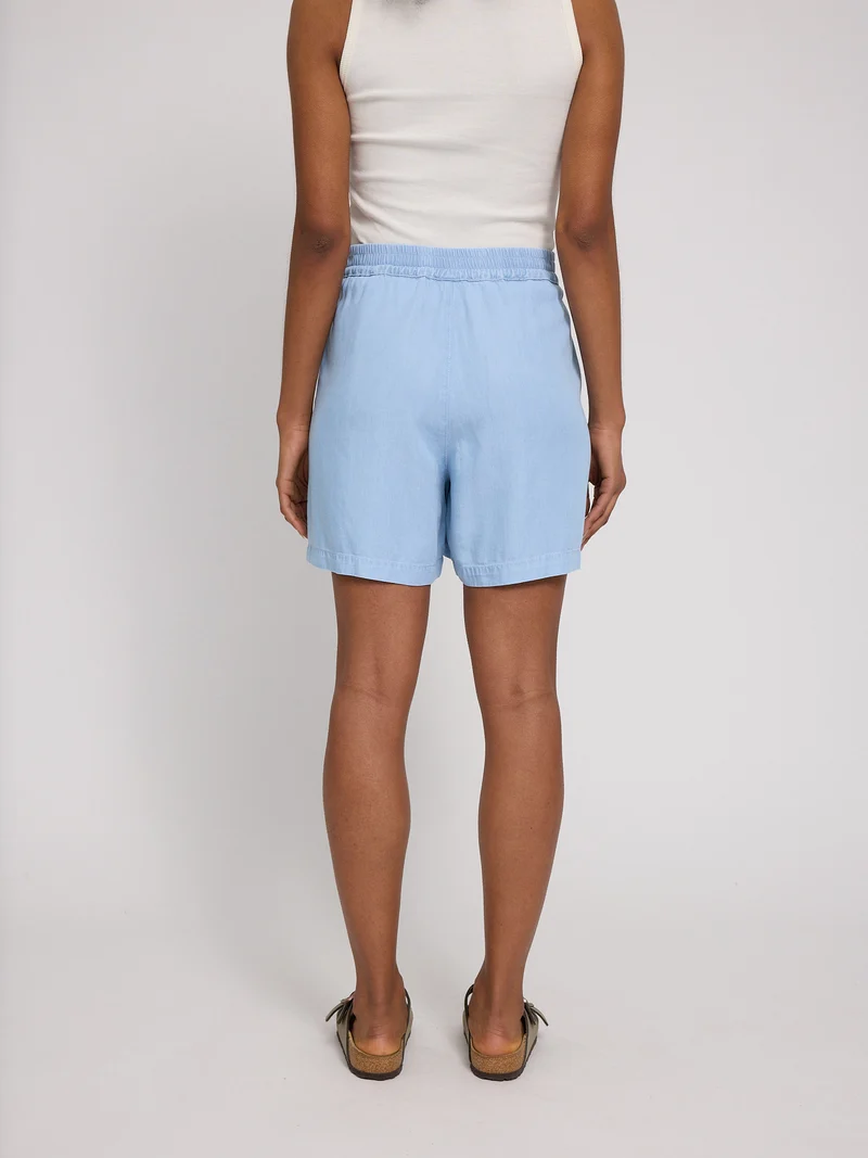 MAZINE Tencel Shorts light blue wash
