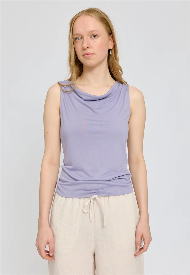 MAZINE Ecovero Viscose Top faded lavender