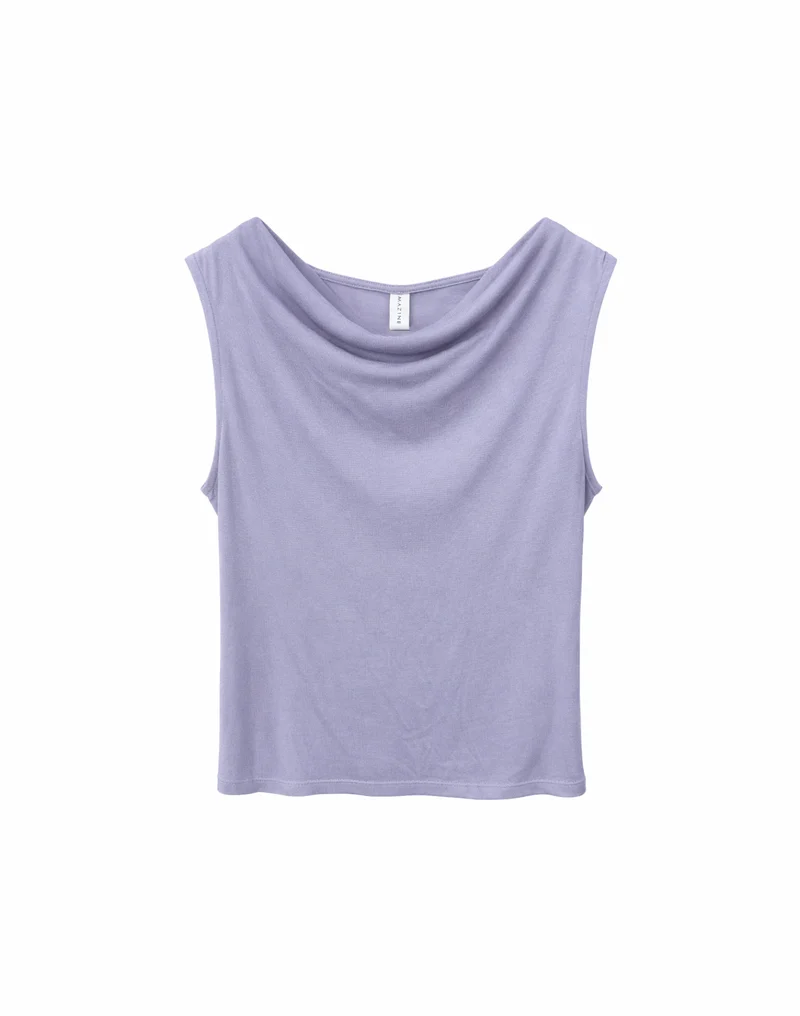 MAZINE Ecovero Viscose Top faded lavender