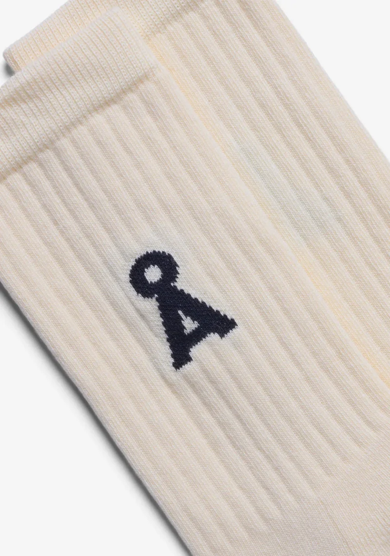 ARMEDANGELS Saamus Bold Socks W oatmilk-black