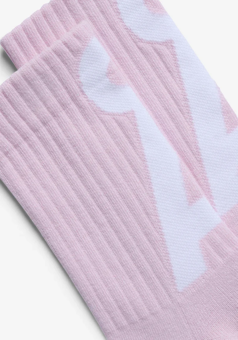 ARMEDANGELS Saamus Short Socks pink mist-broken white