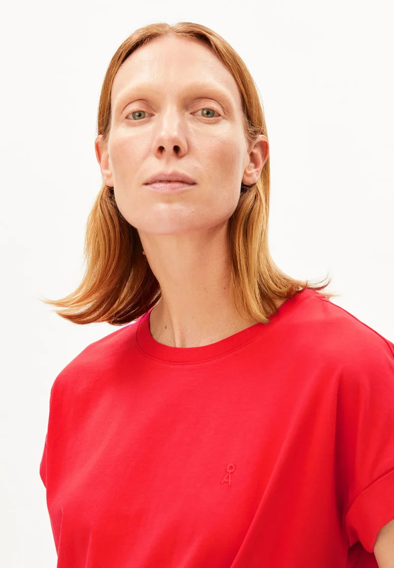 ARMEDANGELS Idaara T-Shirt mars red