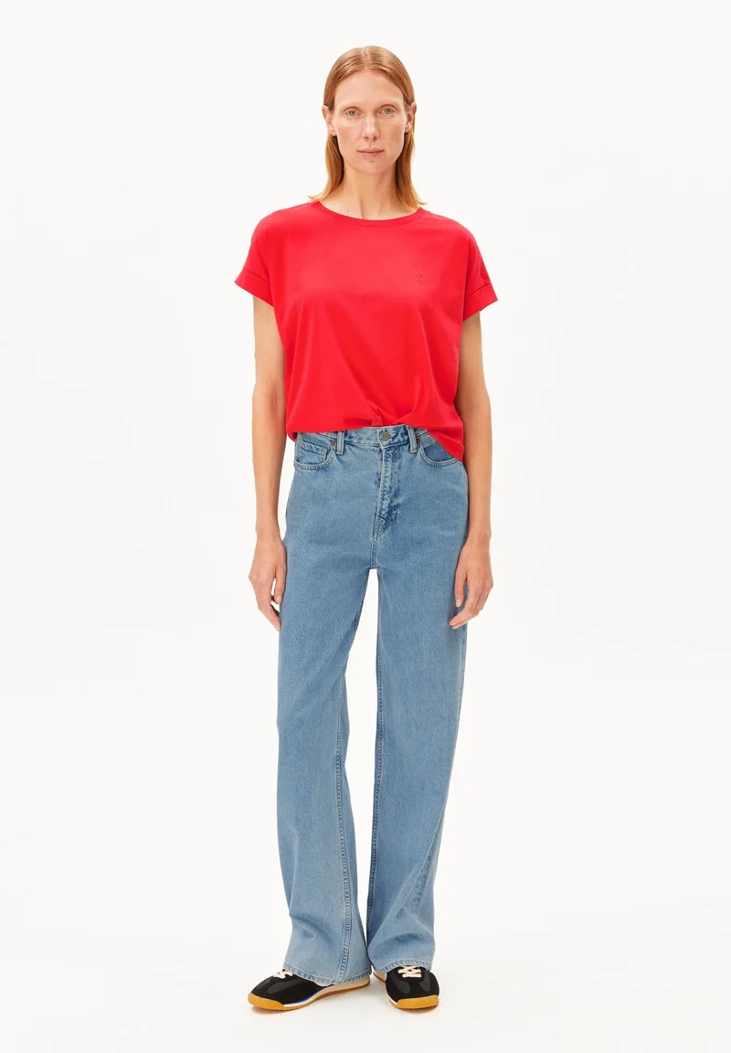 ARMEDANGELS Idaara T-Shirt mars red