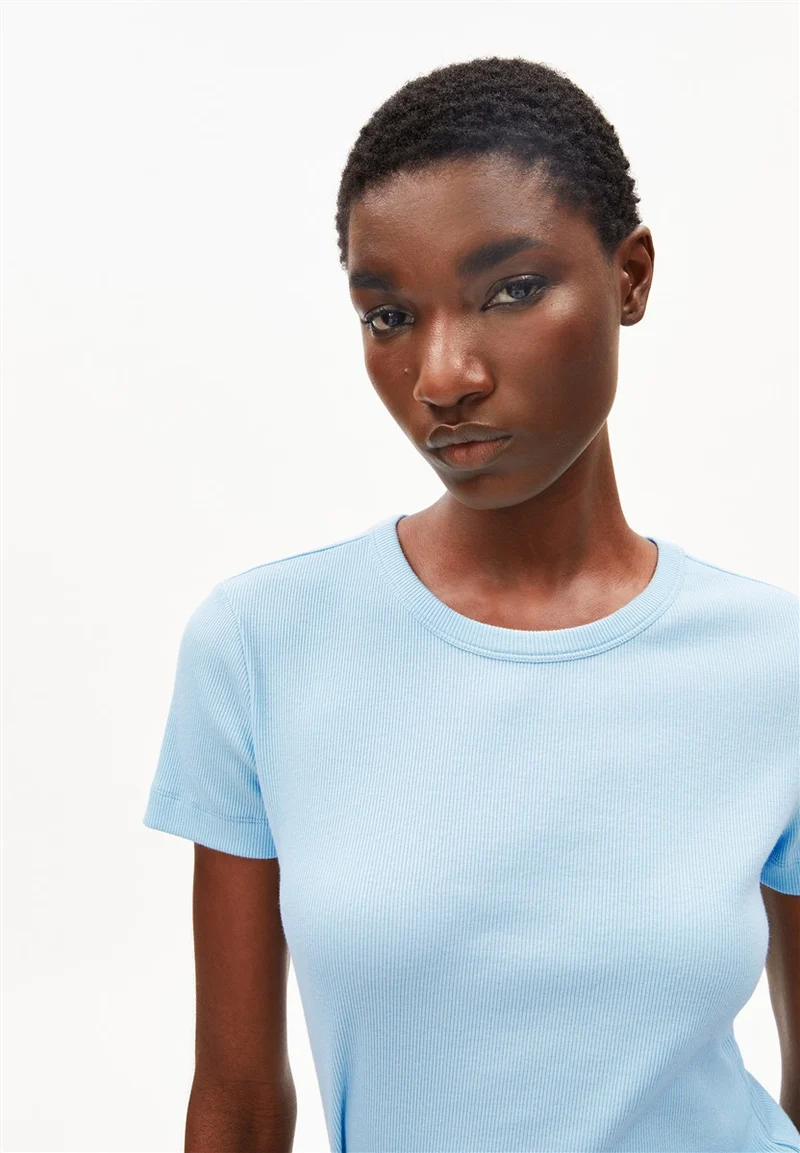 ARMEDANGELS Kardaa T-Shirt blue glow