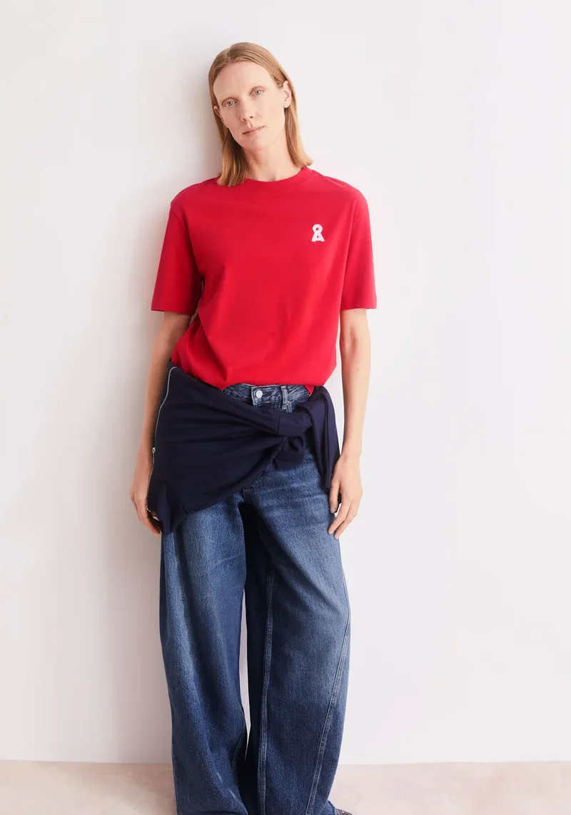 ARMEDANGELS Iconic Å Tarjaa T-Shirt mars red