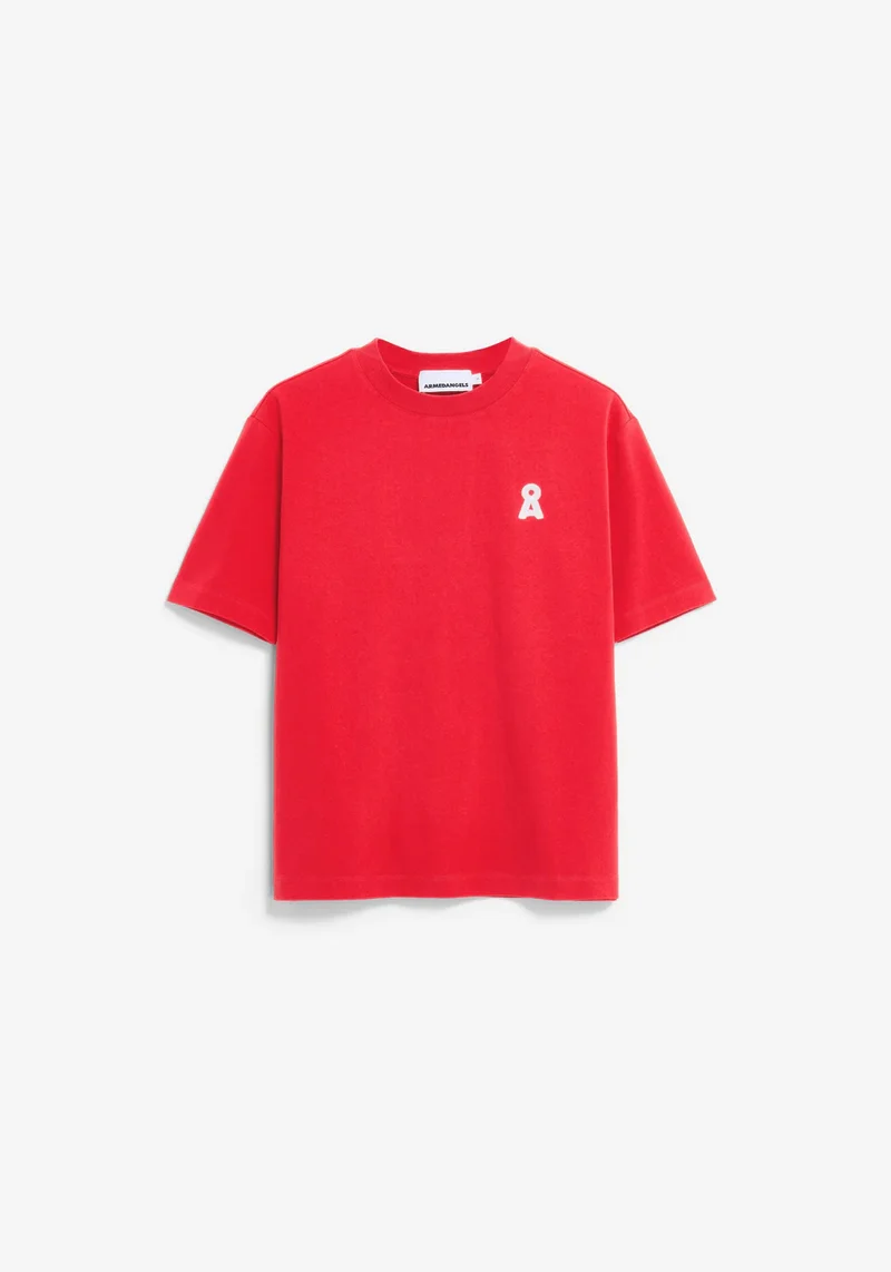 ARMEDANGELS Iconic Å Tarjaa T-Shirt mars red