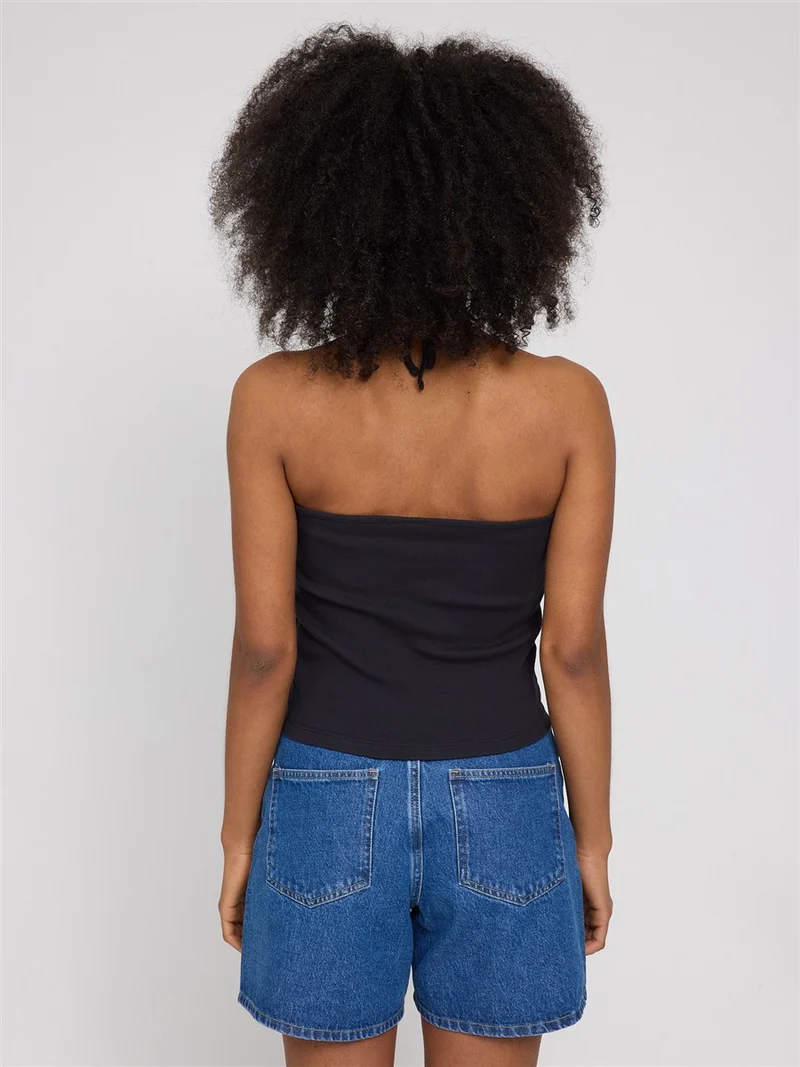 MAZINE Neckholder Top black