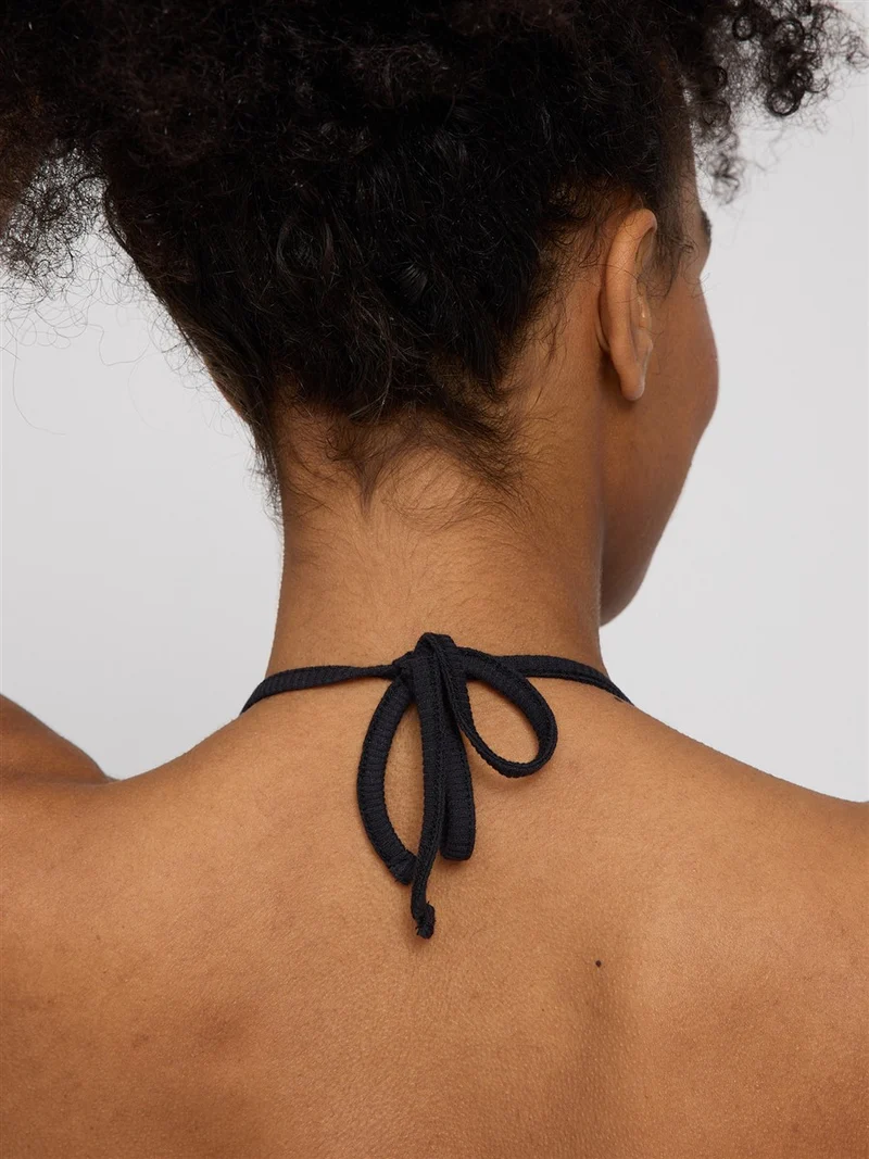 MAZINE Neckholder Top black