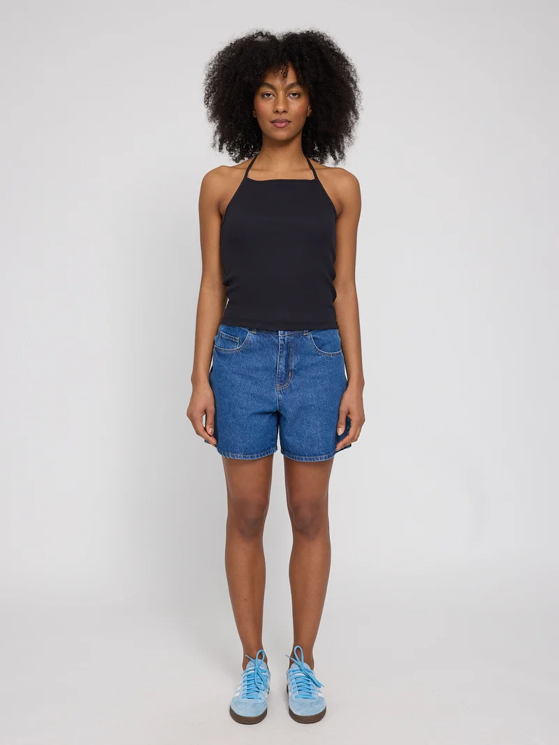 MAZINE Neckholder Top black