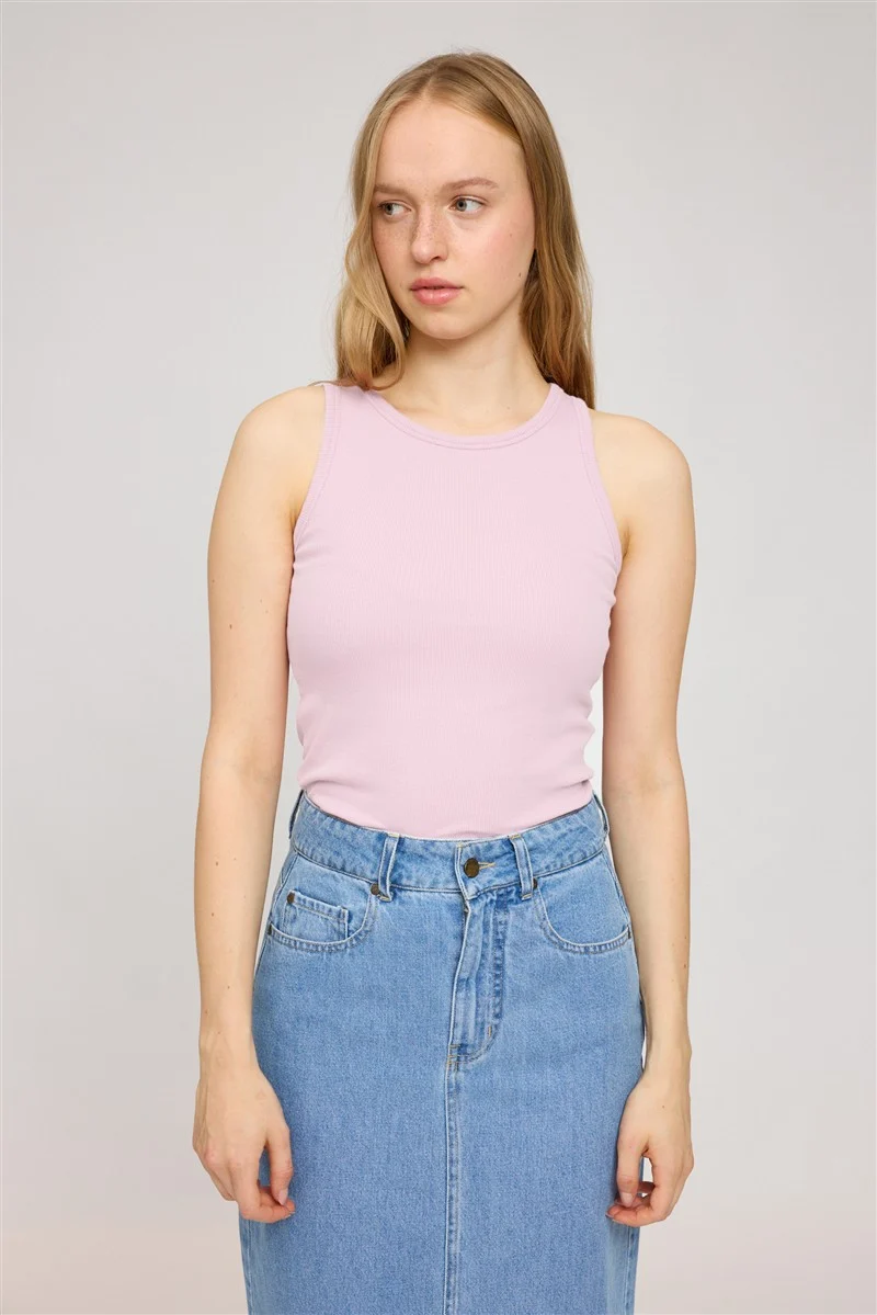 MAZINE Basic Tanktop peony pink