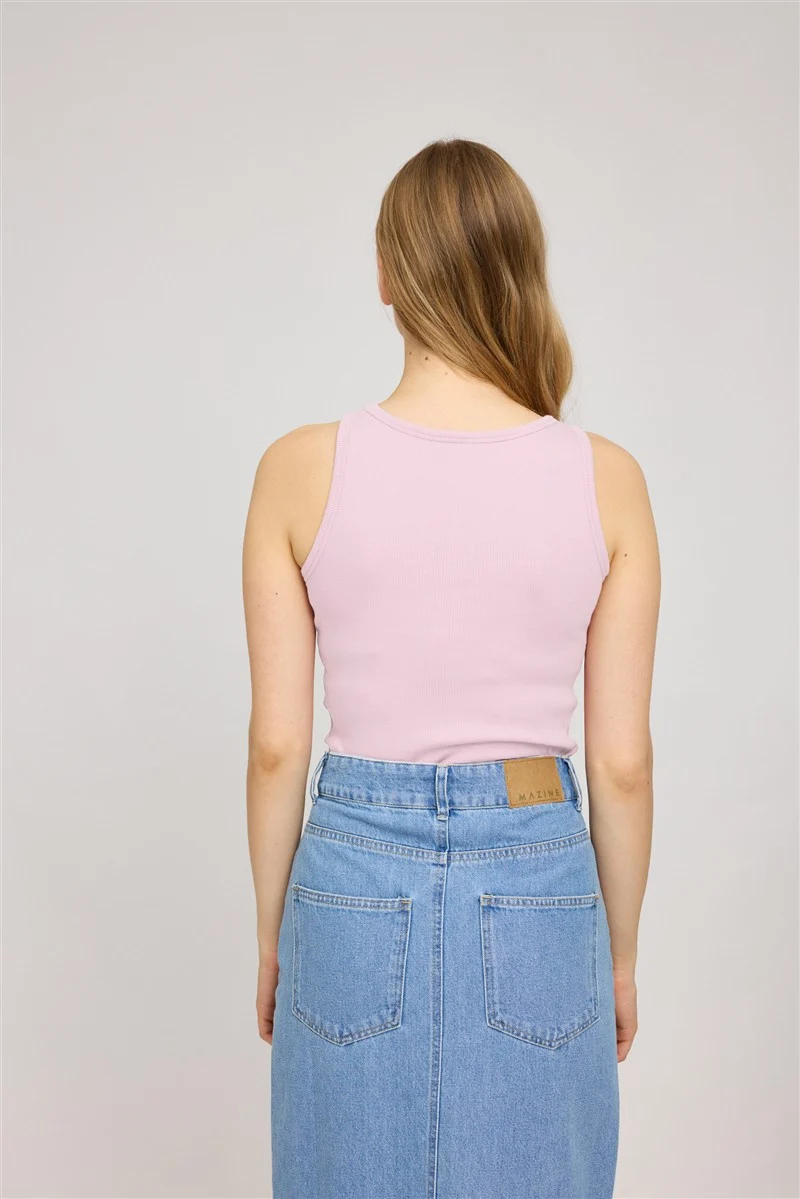 MAZINE Basic Tanktop peony pink