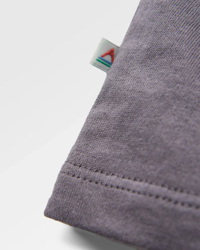 PASSENGER Cactus Recycled Cotton Top faded black