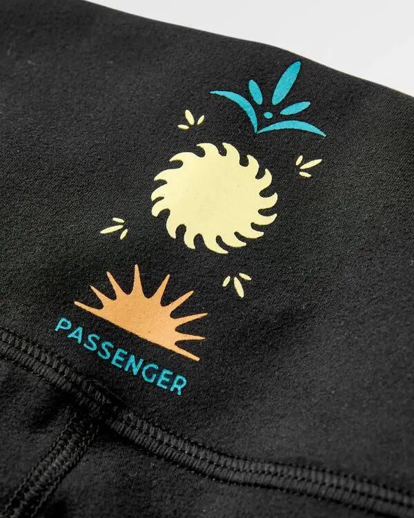 PASSENGER Womens Solscape Active Short black