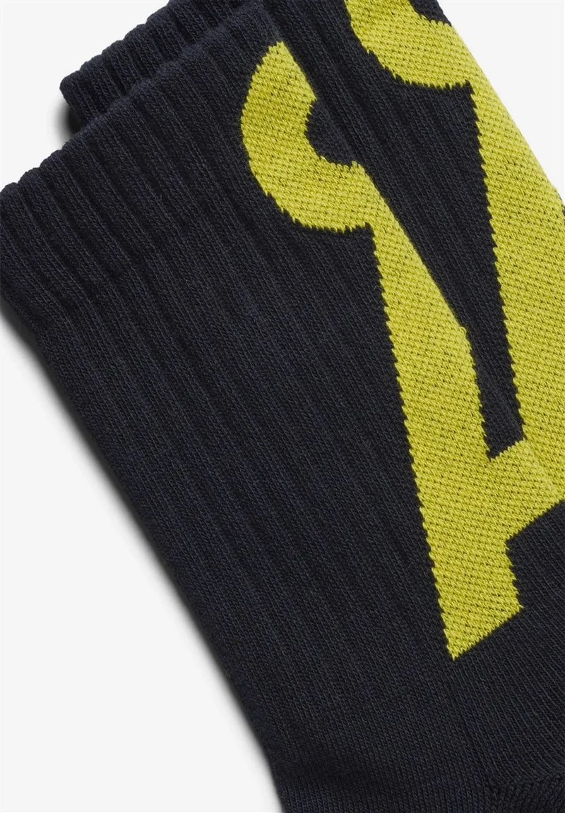 ARMEDANGELS Saamus Short Socks black-armedangels yellow
