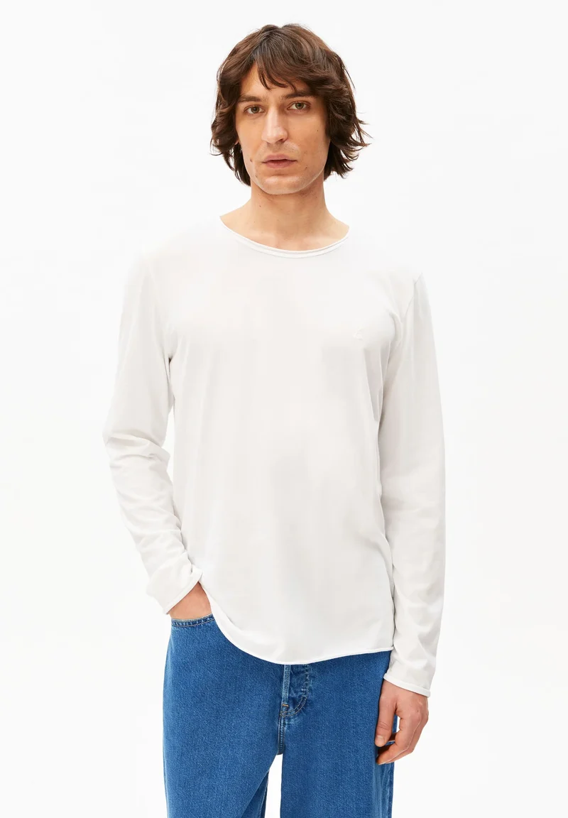 ARMEDANGELS Jaames Longsleeve Brushed white