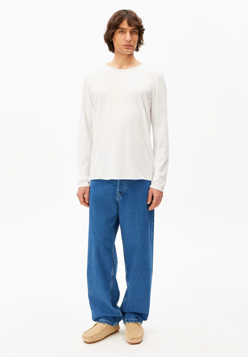 ARMEDANGELS Jaames Longsleeve Brushed white
