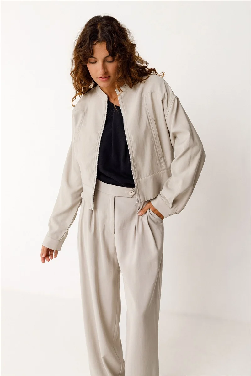 SKFK Jacke Elene beige