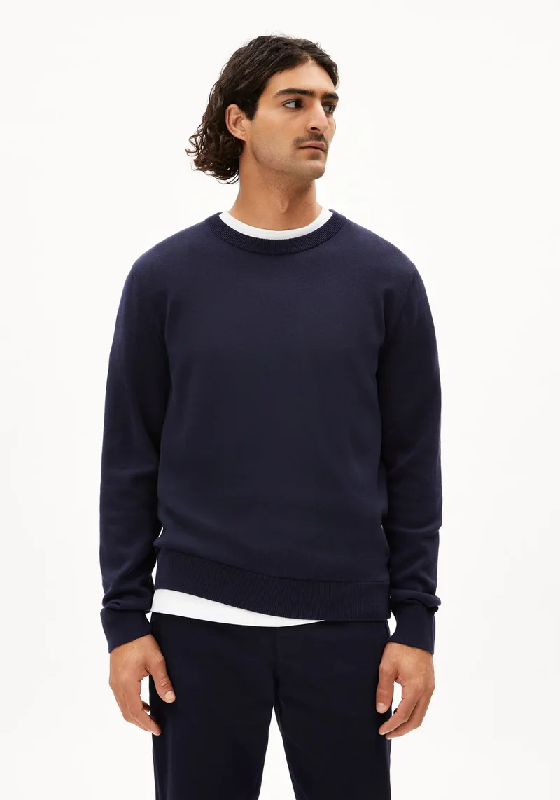 ARMEDANGELS Loukaa Knit Sweater night sky