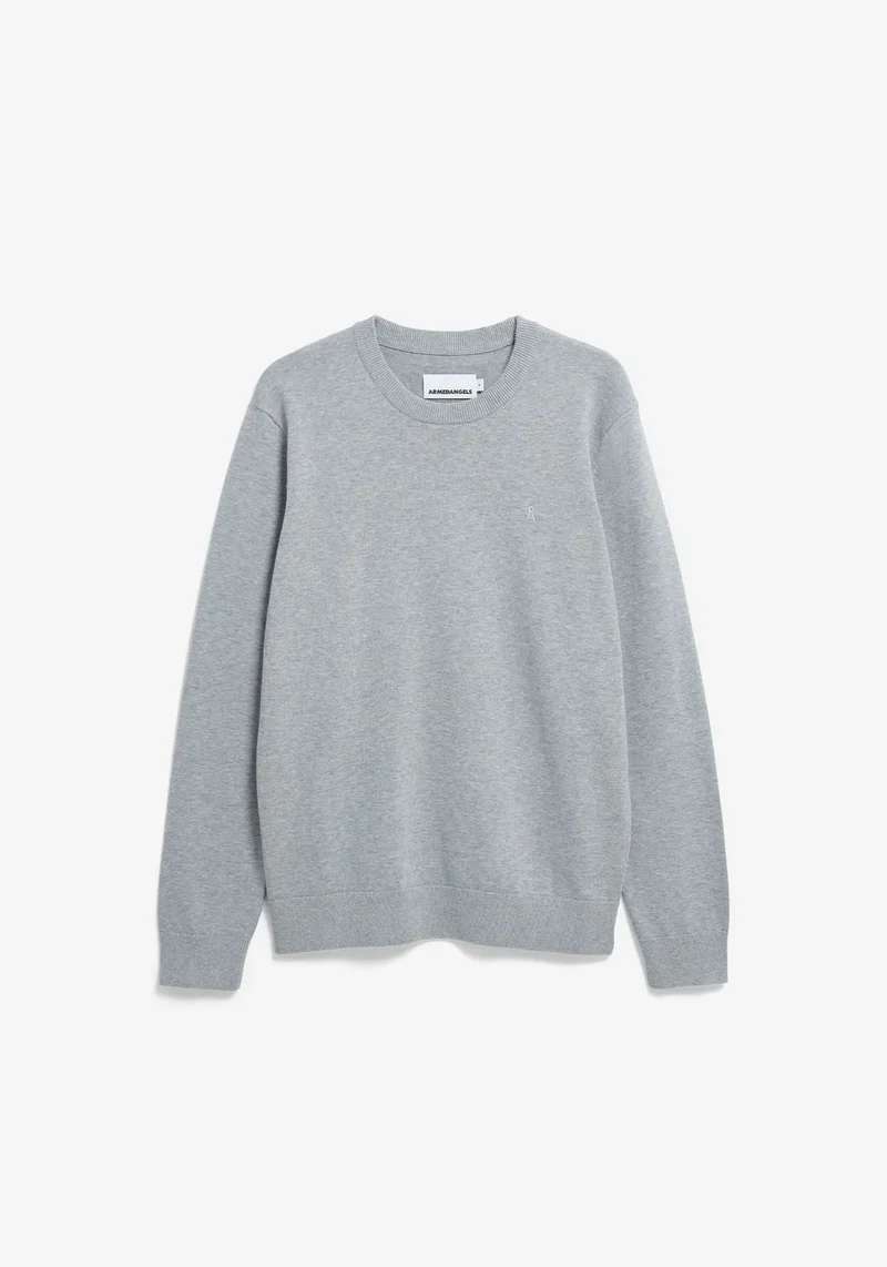 ARMEDANGELS Loukaa Knit Sweater silver melange
