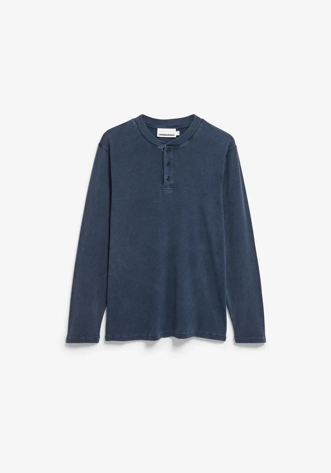 ARMEDANGELS Henly Gmt Dye Longsleeve night sky washed