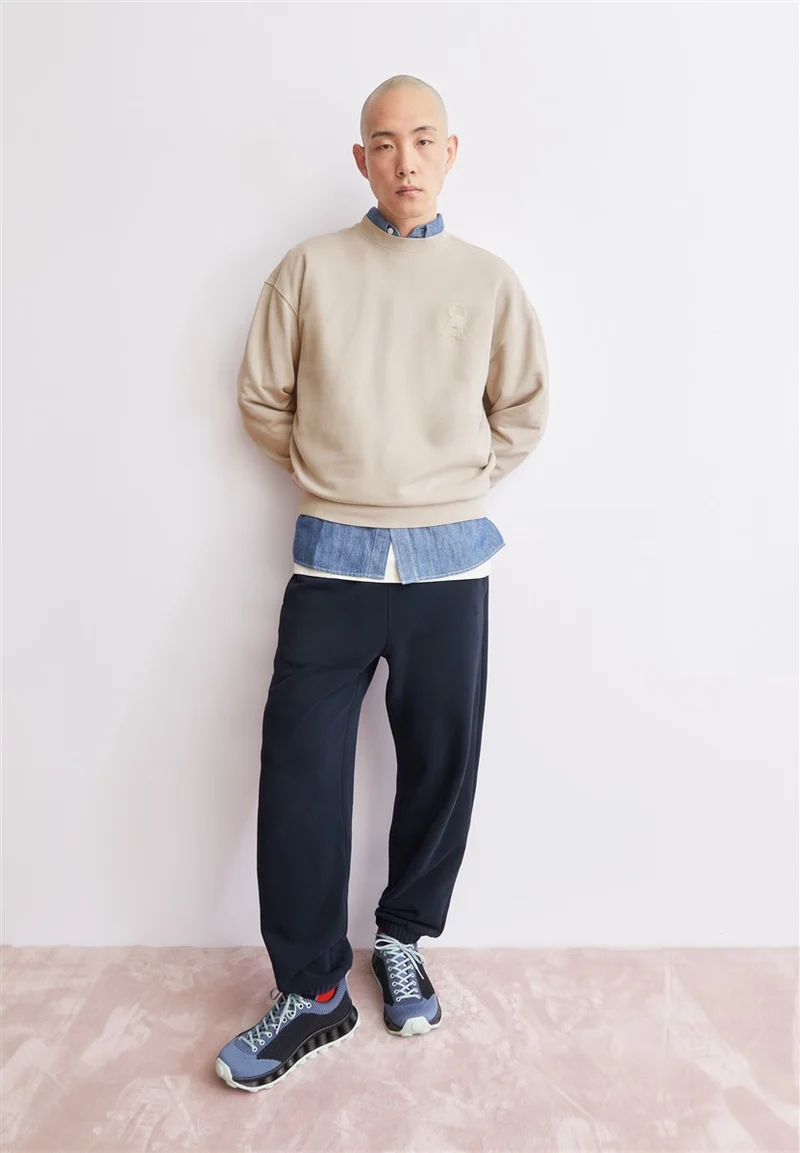 ARMEDANGELS Iconic Å Gmt Dye Sweatshirt sand stone washed