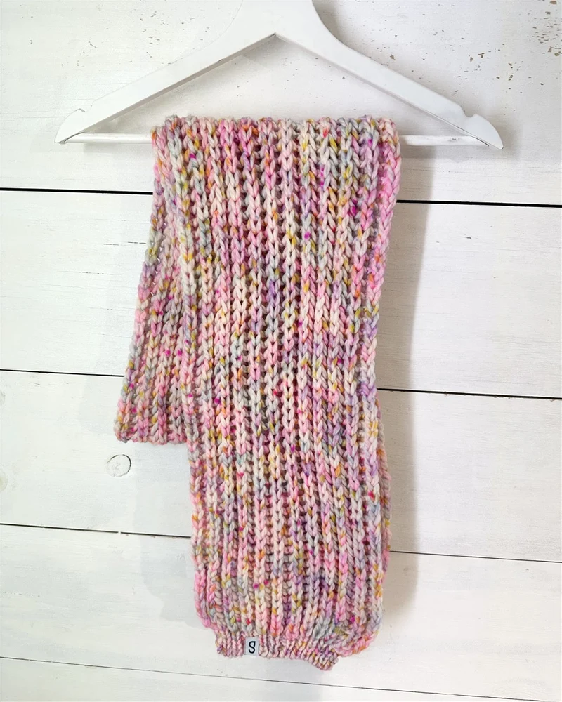 GROTE Strickschal bonbonglas