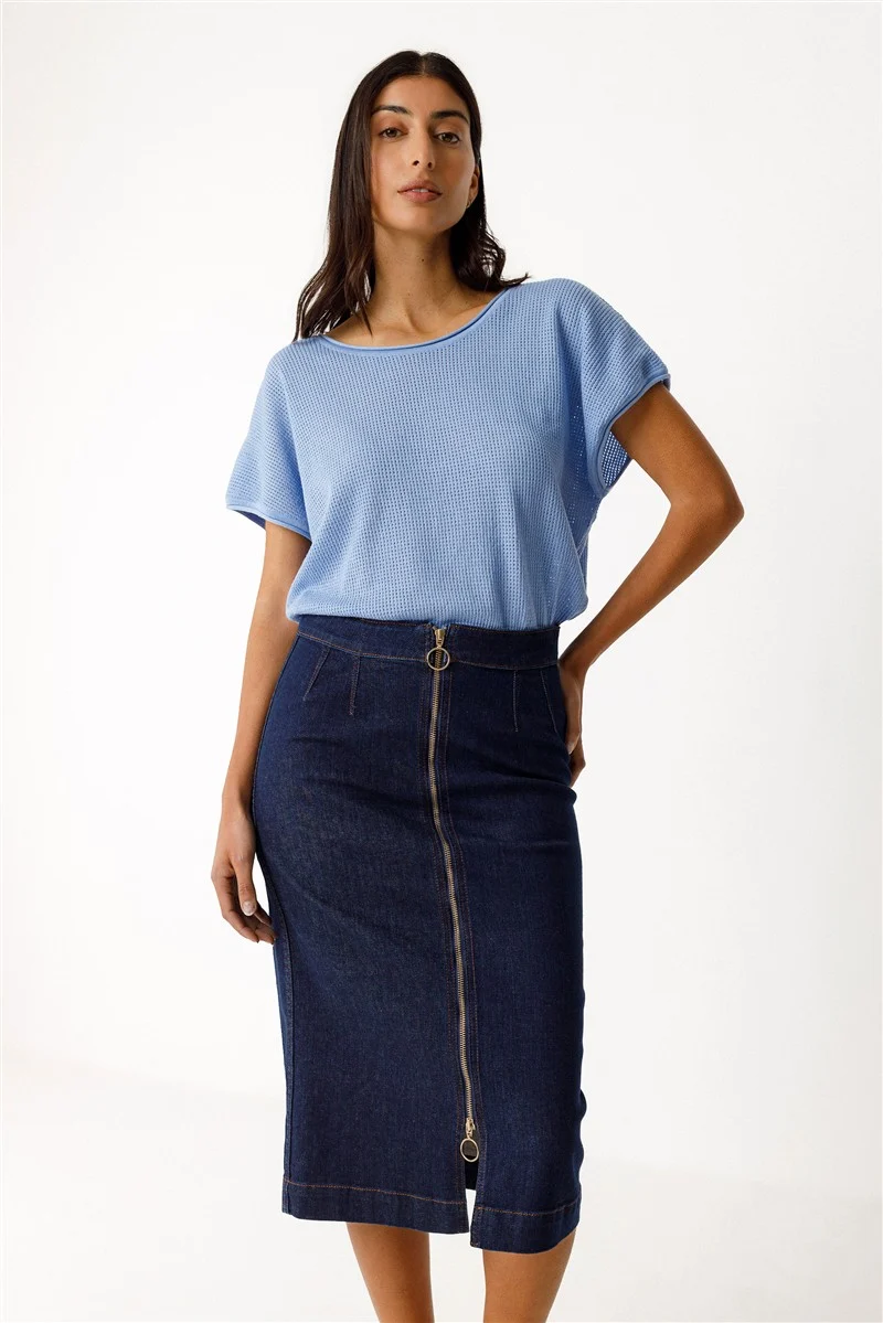 SKFK Rock Maixi dark denim
