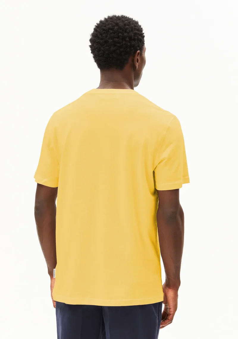 ARMEDANGELS Maarkos Mid Weight T-Shirt sunflower