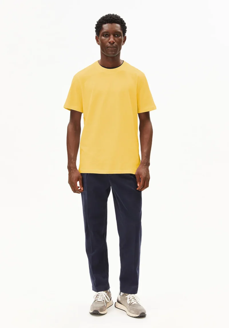 ARMEDANGELS Maarkos Mid Weight T-Shirt sunflower