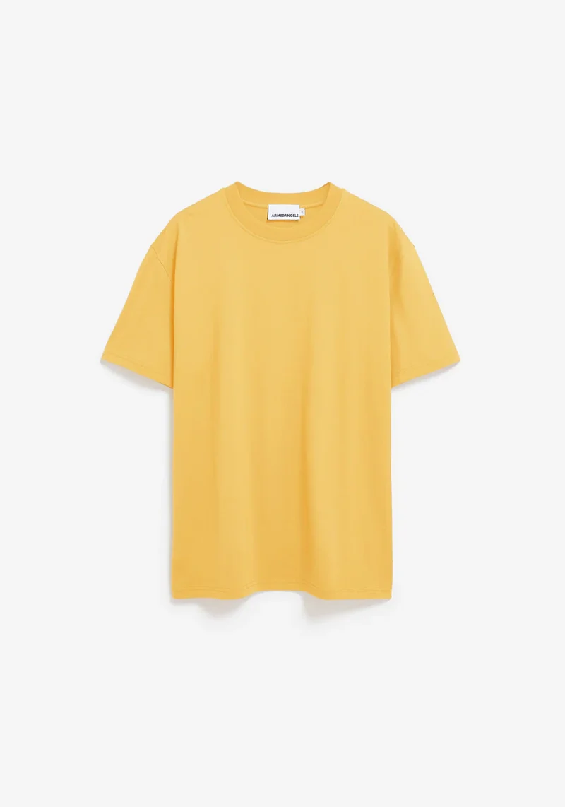 ARMEDANGELS Maarkos Mid Weight T-Shirt sunflower