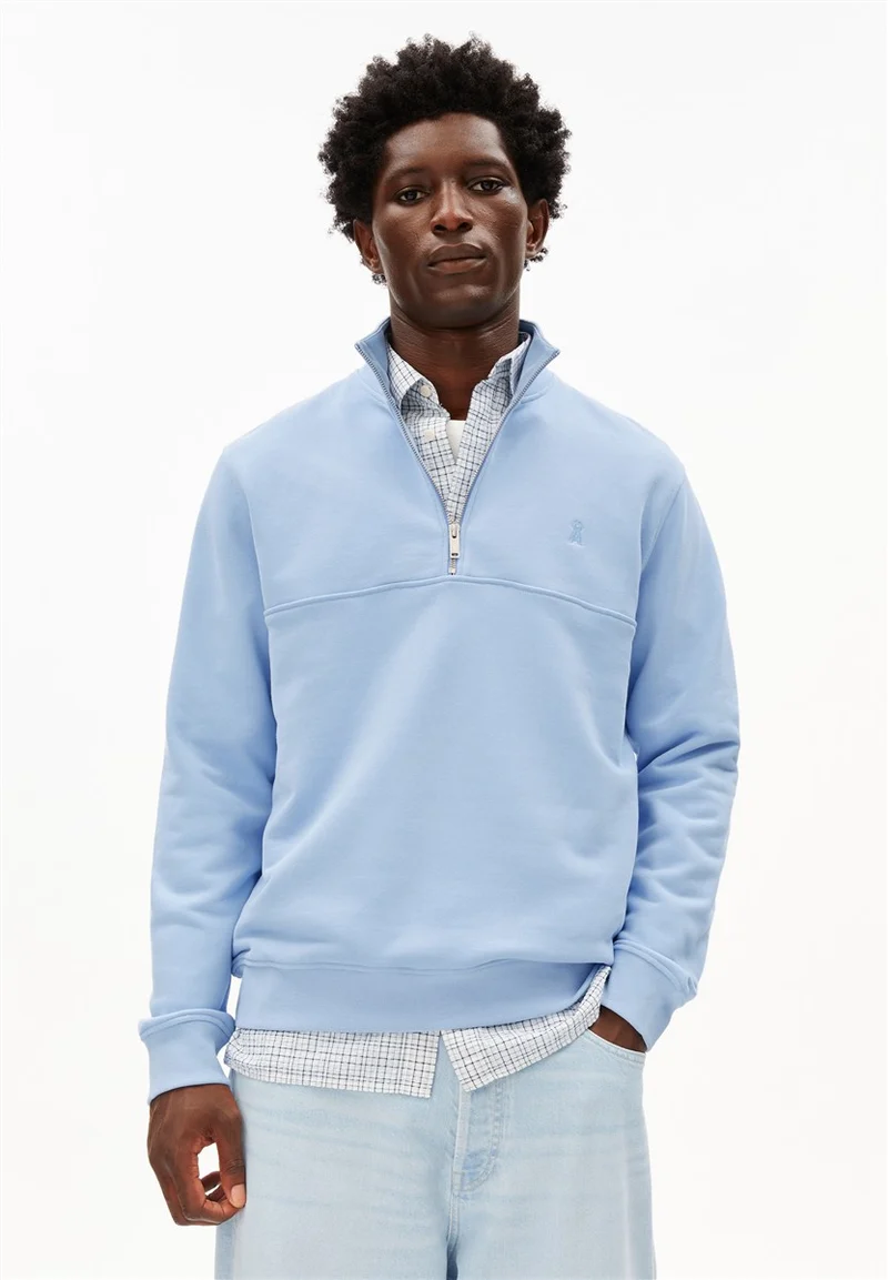 ARMEDANGELS Waarlo Loop Sweatshirt wedgwood
