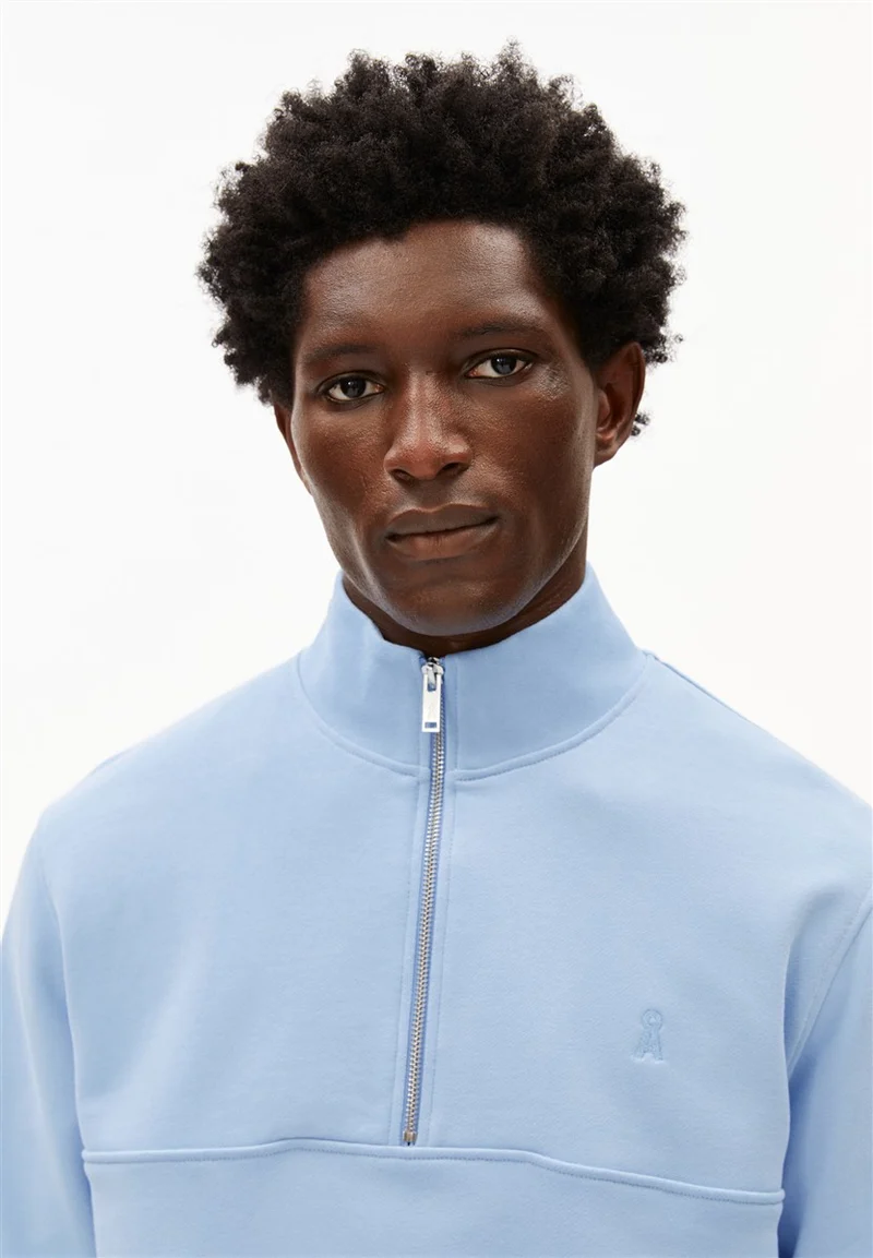 ARMEDANGELS Waarlo Loop Sweatshirt wedgwood