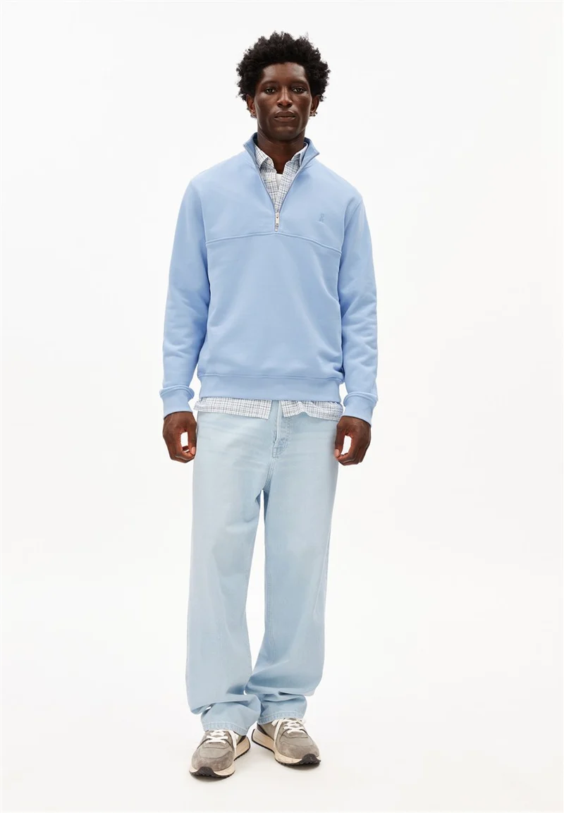 ARMEDANGELS Waarlo Loop Sweatshirt wedgwood