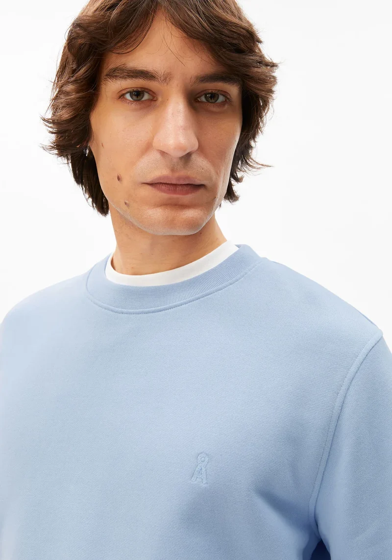 ARMEDANGELS Baaro Loop Sweatshirt wedgwood