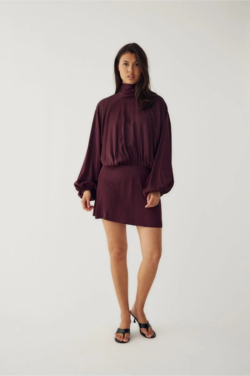 Noella - N-Melda Dress 16740001 - 1524 - Maroon